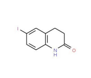 6-Iodo-3,4-dihydro-1H-quinolin-2-one (CAS 296759-29-0) - chemical structure image