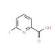 6-Iodo-pyridine-2-carboxylic acid (CAS 55044-68-3) - chemical structure image