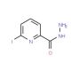 6-Iodo-pyridine-2-carboxylic acid hydrazide (CAS 851102-43-7) - chemical structure image