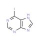 6-Iodopurine (CAS 2545-26-8) - chemical structure image