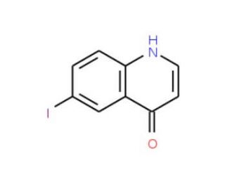 6-iodoquinolin-4-ol (CAS 342617-07-6) - chemical structure image