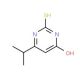 6-isopropyl-2-mercaptopyrimidin-4-ol - chemical structure image
