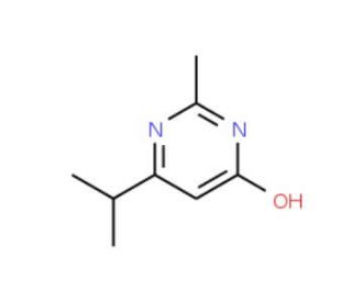 6-isopropyl-2-methylpyrimidin-4-ol (CAS 34126-99-3) - chemical structure image