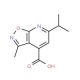 6-Isopropyl-3-methyl-isoxazolo[5,4-b]pyridine-4-carboxylic acid - chemical structure image