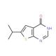 6-Isopropyl-3H-thieno[2,3-d]pyrimidin-4-one - chemical structure image