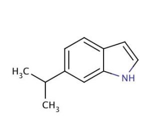 6-Isopropylindole (CAS 32996-24-0) - chemical structure image