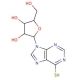 6-Mercaptopurine-9-β-D-ribofuranoside (CAS 574-25-4) - chemical structure image