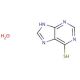 6-Mercaptopurine Monohydrate (CAS 6112-76-1) - chemical structure image