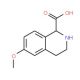 6-Methoxy-1,2,3,4-tetrahydro-isoquinoline-1-carboxylic acid - chemical structure image