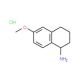 6-Methoxy-1,2,3,4-tetrahydro-naphthalen-1-ylamine hydrochloride (CAS 39226-88-5) - chemical structure image