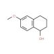 6-methoxy-1,2,3,4-tetrahydronaphthalen-1-ol - chemical structure image