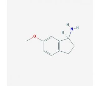 6-Methoxy-1-Indanamine (CAS 103028-81-5) - chemical structure image