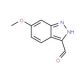 6-Methoxy-1H-indazole-3-carbaldehyde (CAS 518987-37-6) - chemical structure image