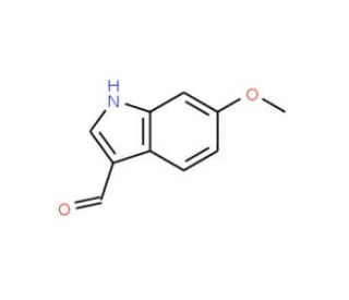 6-Methoxy-1H-indole-3-carboxaldehyde (CAS 70555-46-3) - chemical structure image
