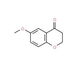 6-methoxy-2,3-dihydro-4H-chromen-4-one (CAS 5802-17-5) - chemical structure image