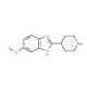 6-Methoxy-2-piperidin-4-yl-1H-benzimidazole - chemical structure image