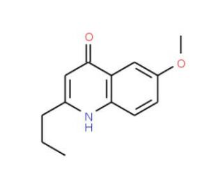 6-Methoxy-2-propyl-4-quinolinol (CAS 927800-85-9) - chemical structure image