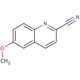 6-Methoxy-2-quinolinecarbonitrile (CAS 5467-79-8) - chemical structure image