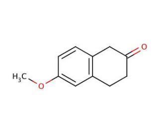6-Methoxy-3,4-dihydro-2(1H)-naphthalenone (CAS 2472-22-2) - chemical structure image