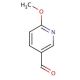 6-Methoxy-3-pyridinecarboxaldehyde (CAS 65873-72-5) - chemical structure image