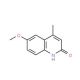 6-Methoxy-4-methylquinolin-2-ol (CAS 5342-23-4) - chemical structure image