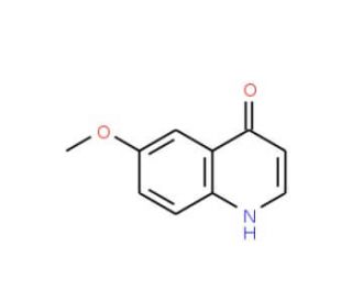 6-Methoxy-4-quinolinol (CAS 23432-39-5) - chemical structure image