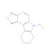 6-Methoxy-7,8,9,10-tetrahydro-6H-1,2 5-oxadiazolo[3 4-c]carbazole (CAS 255865-29-3) - chemical structure image