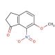 6-Methoxy-7-nitro-1-indanone (CAS 196597-96-3) - chemical structure image