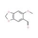 6-Methoxy-benzo[1,3]dioxole-5-carbaldehyde (CAS 5780-00-7) - chemical structure image