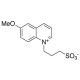 6-Methoxy-N-(3-sulfopropyl)quinolinium (CAS 83907-40-8) - chemical structure image