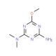 6-Methoxy-N,N-dimethyl-1,3,5-triazine-2,4-diamine - chemical structure image