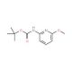 (6-Methoxy-pyridin-2-yl)-carbamic acidtert-butyl ester (CAS 855784-40-6) - chemical structure image