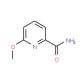 6-Methoxy-pyridine-2-carboxylic acid amide (CAS 98276-69-8) - chemical structure image