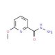 6-Methoxy-pyridine-2-carboxylic acid hydrazide (CAS 855784-42-8) - chemical structure image