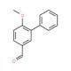 6-Methoxy[1,1′-biphenyl]-3-carbaldehyde - chemical structure image