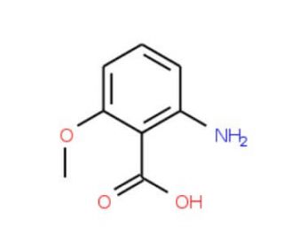6-methoxyanthranilic acid (CAS 53600-33-2) - chemical structure image