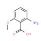 6-methoxyanthranilic acid (CAS 53600-33-2) - chemical structure image
