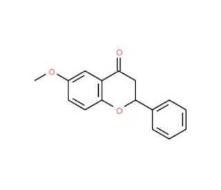 6-Methoxyflavanone (CAS 3034-04-6) - chemical structure image
