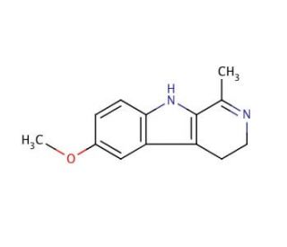 6-Methoxyharmalan (CAS 3589-73-9) - chemical structure image