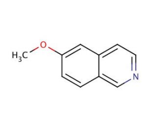 6-Methoxyisoquinoline (CAS 52986-70-6) - chemical structure image