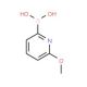 6-Methoxypyridine-2-boronic acid (CAS 372963-51-4) - chemical structure image