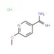 6-methoxypyridine-3-carboximidamide hydrochloride - chemical structure image