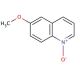 6-Methoxyquinoline N-oxide (CAS 6563-13-9) - chemical structure image