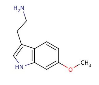 6-Methoxytryptamine (CAS 3610-36-4) - chemical structure image