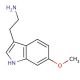 6-Methoxytryptamine (CAS 3610-36-4) - chemical structure image
