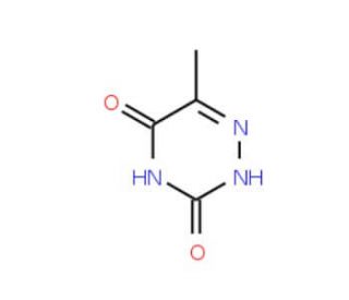 6-methyl-1,2,4-triazine-3,5(2H,4H)-dione - chemical structure image