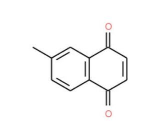 6-Methyl-1,4-naphthoquinone (CAS 605-93-6) - chemical structure image