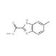 6-Methyl-1H-benzoimidazole-2-carboxylic acid methyl ester (CAS 87836-37-1) - chemical structure image