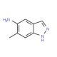 6-Methyl-1H-indazol-5-amine (CAS 81115-45-9) - chemical structure image
