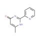 6-Methyl-2-(2-pyridinyl)-4-pyrimidinol (CAS 55417-80-6) - chemical structure image